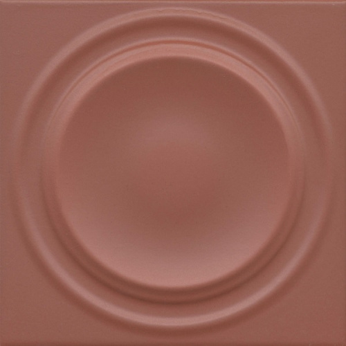 Декор OBE003 Аква Альта 2 красный матовый структура 20x20x0,95, Kerama Marazzi (Керама Марацци)