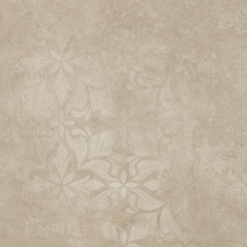 Керамогранит KM4040G0051N Хадду бежевый матовый декорированный 40,2x40,2x0,8, Kerama Marazzi (Керама Марацци)