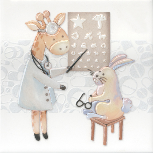 Декор VT\A504\5009 Айболит 4 20x20x0,69, Kerama Marazzi (Керама Марацци)