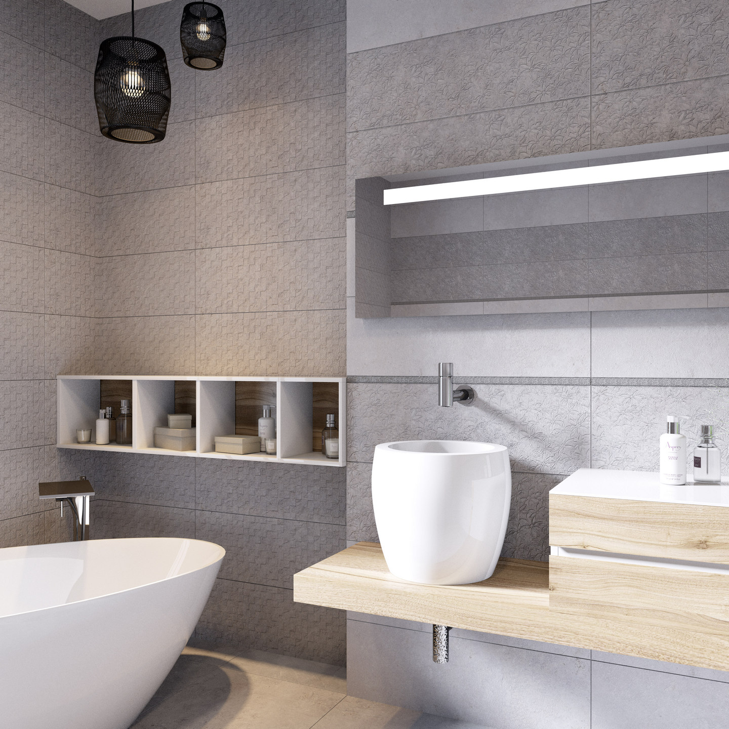 Коллекция плитки и керамогранита Aneta (Анета) 30х90, Gracia Ceramica (Грация Керамика)