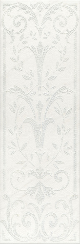 Плитка 12102R Борсари белый структура матовый обрезной 25x75x0,9, Kerama Marazzi (Керама Марацци)