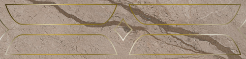 Бордюр KMB3STA010BR Ифран бежевый светлый глянцевый обрезной 60x14,5x0,9, Kerama Marazzi (Керама Марацци)