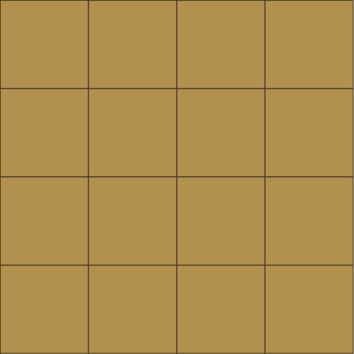 Фальш-квадрат плитка-модуль горчичный (015) 60х60, Keramark (Керамарк)