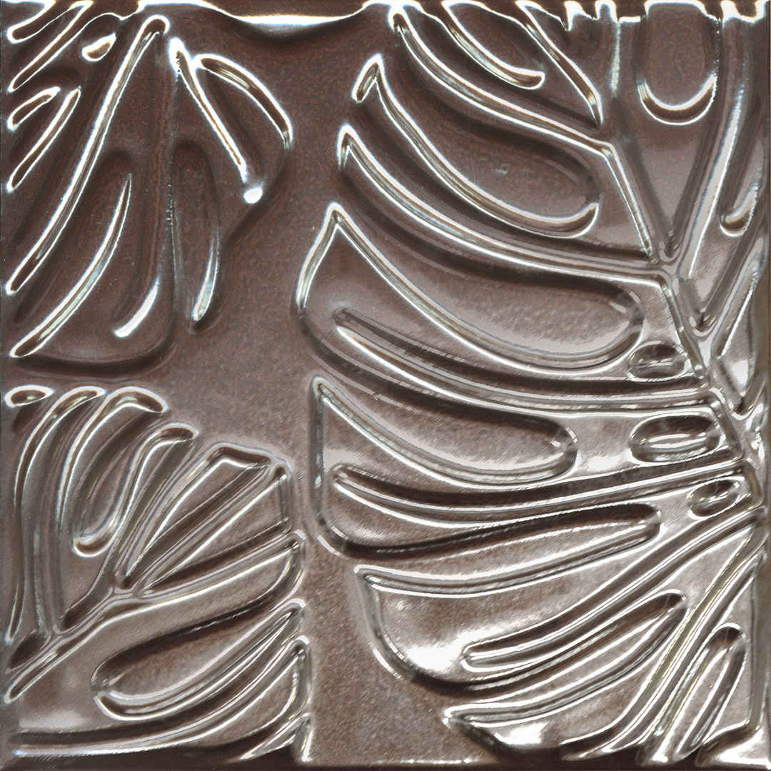 Декор KMD2SFC003BN Агдаль 2 металл глянцевый структура 15x15x0,9, Kerama Marazzi (Керама Марацци)