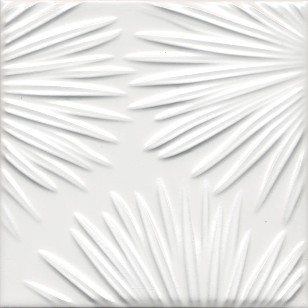 Декор KMD2SFE001BN Агдаль 4 белый матовый структура 15x15x0,9, Kerama Marazzi (Керама Марацци)