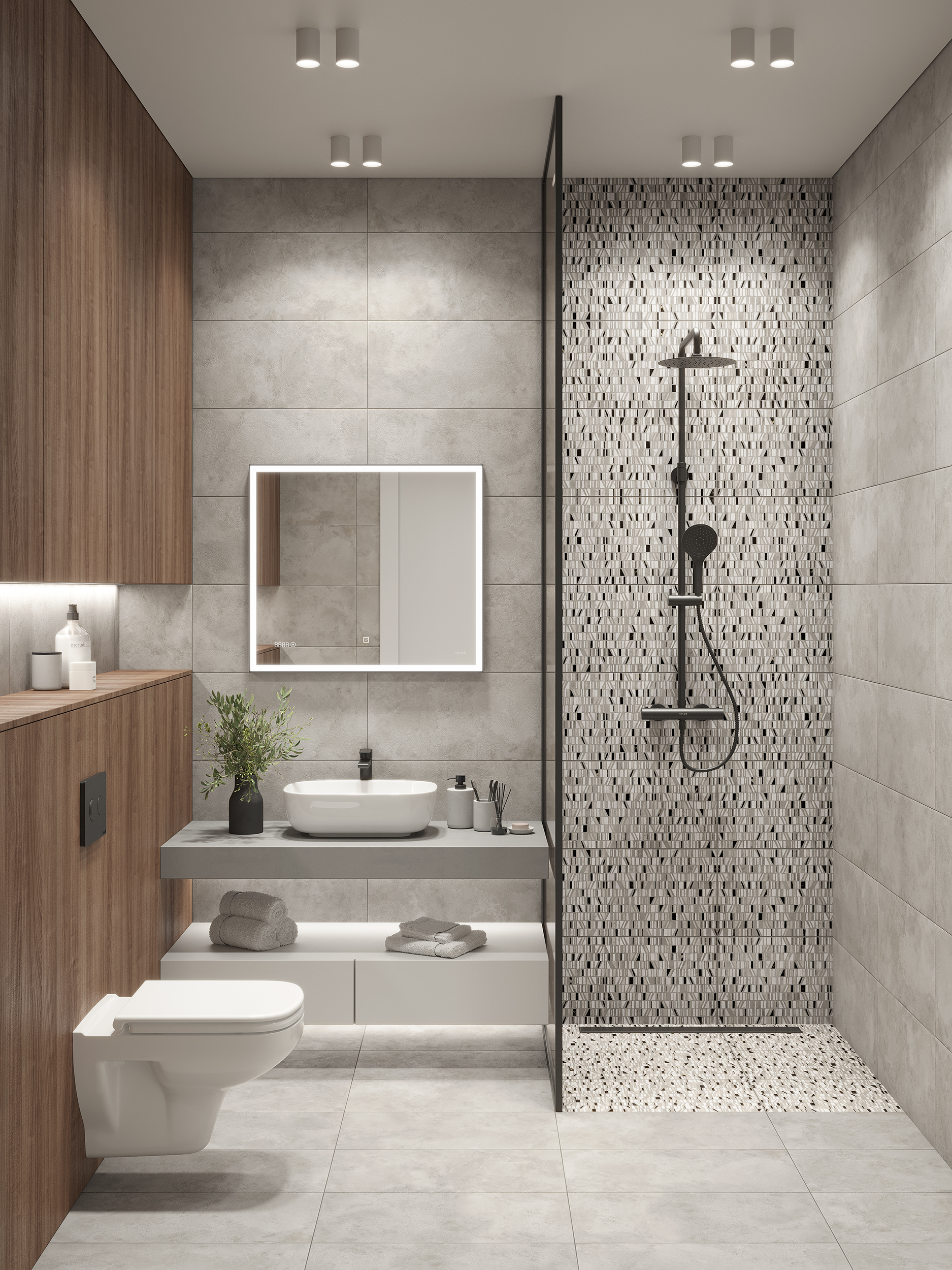 Коллекция керамогранита Concretehouse (Конкритхаус) 29,7х59,8, Cersanit
