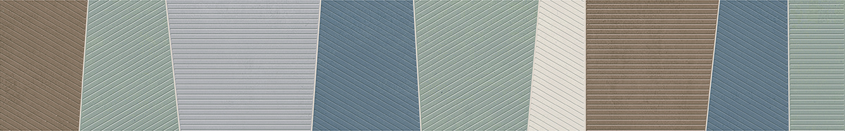 Бордюр 588011001 Azolla (Азолла) Geometria мультиколор 40,5х6,2, Azori (Азори)