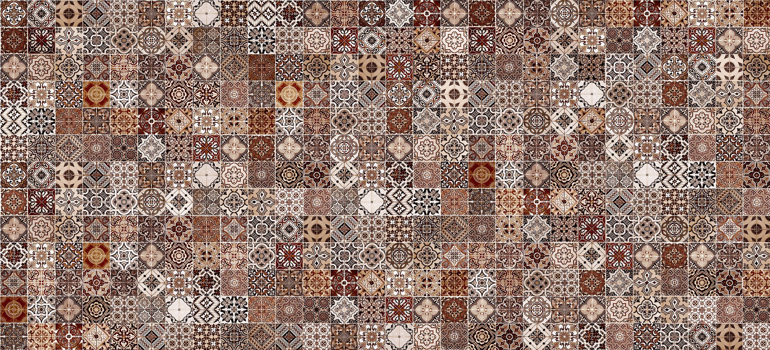 HAG111 Hammam коричневый рельеф плитка для стен 44х20, Cersanit