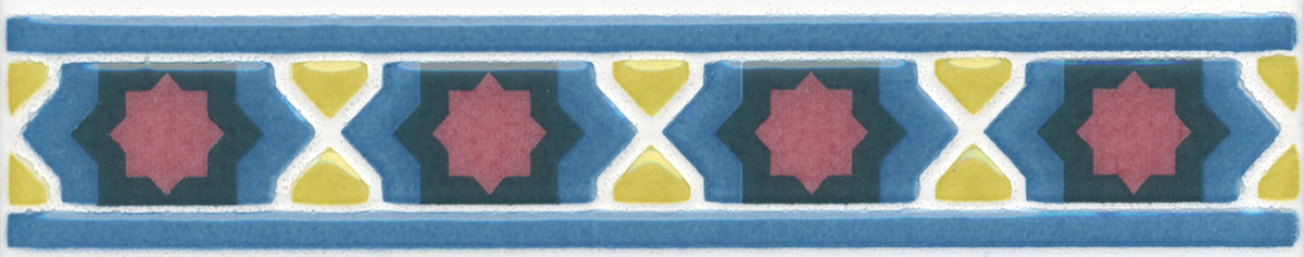 Бордюр AD\A446\17000 Алькасар глянцевый 15x3x0,69,1, Kerama Marazzi (Керама Марацци)