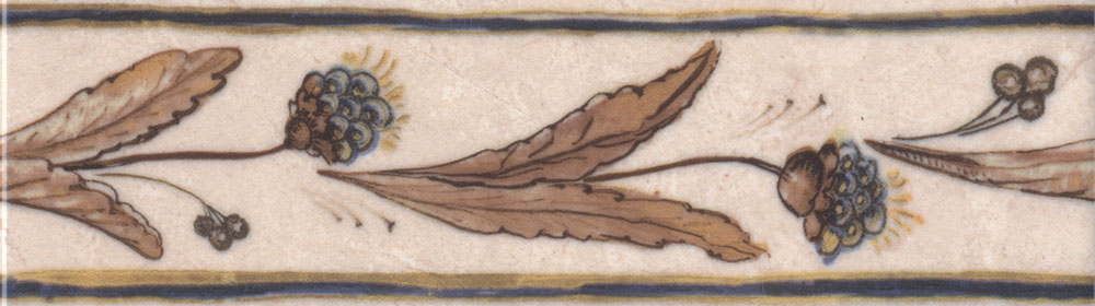 Бордюр AD\A257\8245 Вилла Флоридиана глянцевый 20x5,7x0,69, Kerama Marazzi (Керама Марацци)