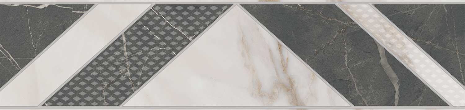 Бордюр 13109TR\11 Буонарроти матовый обрезной 30x7,2x0,9, Kerama Marazzi (Керама Марацци)