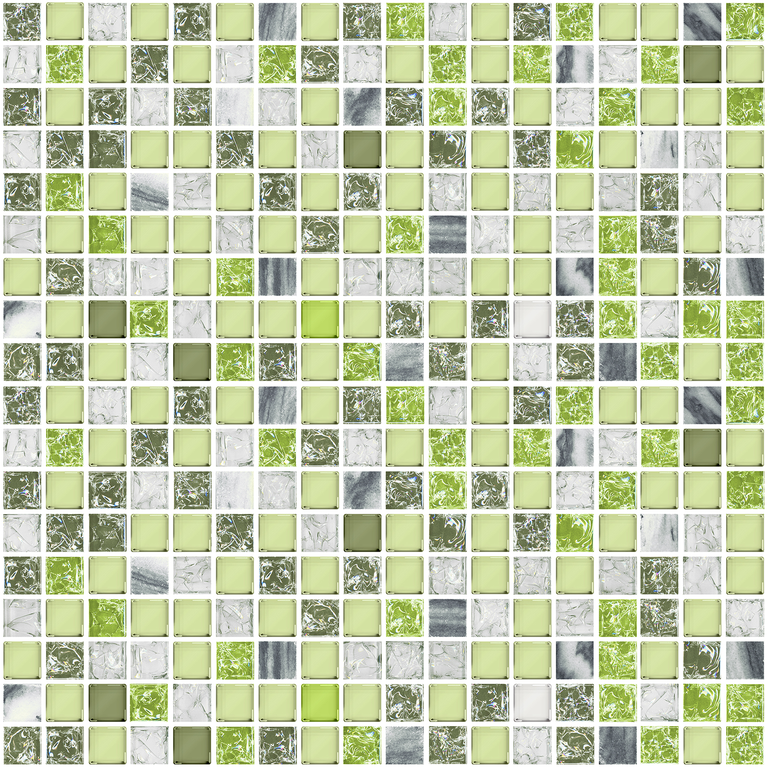 Мозаика 587423008 Элара Верде зеленый 30х30, Azori (Азори)