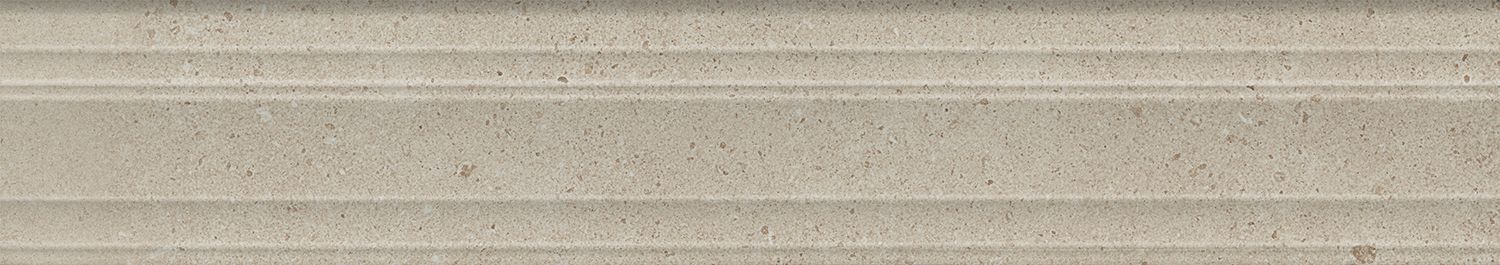Бордюр BLF006R Багет Монсеррат бежевый светлый матовый обрезной 40x7,3x2,7, Kerama Marazzi (Керама Марацци)