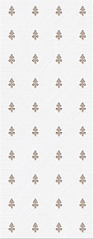 583162003 Chateau (Шато) Mocca Lis коричневый декор 20,1х50,5, Azori