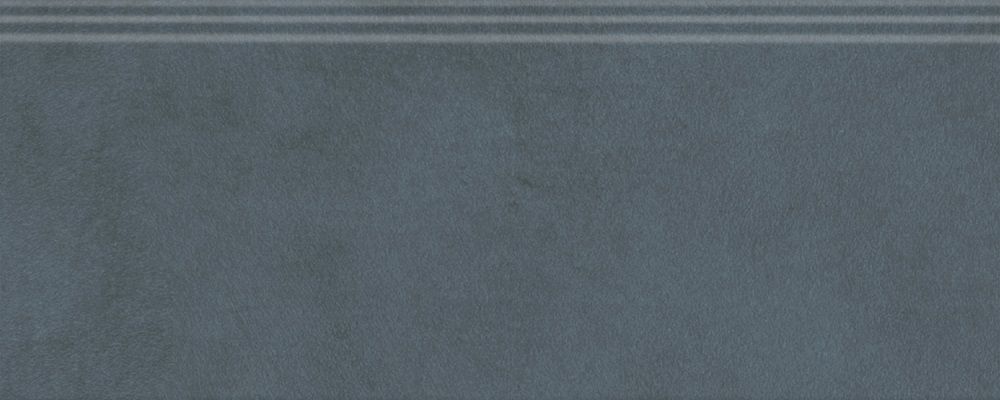 Плинтус FMF019R Чементо синий тёмный матовый обрезной 30x12x1,3, Kerama Marazzi (Керама Марацци)