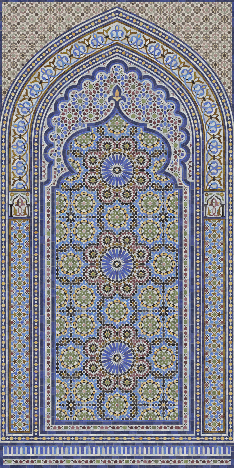 Керамический ковер KMD3STA081GR Аттарин матовый обрезной 119,5x238,5x0,9, Kerama Marazzi (Керама Марацци)