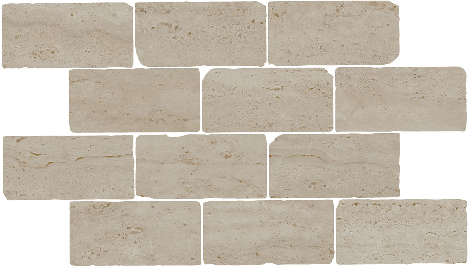 Бордюр BR034 Сан-Марко мозаичный бежевый матовый обрезной 46,5x26,5x0,9, Kerama Marazzi (Керама Марацци)