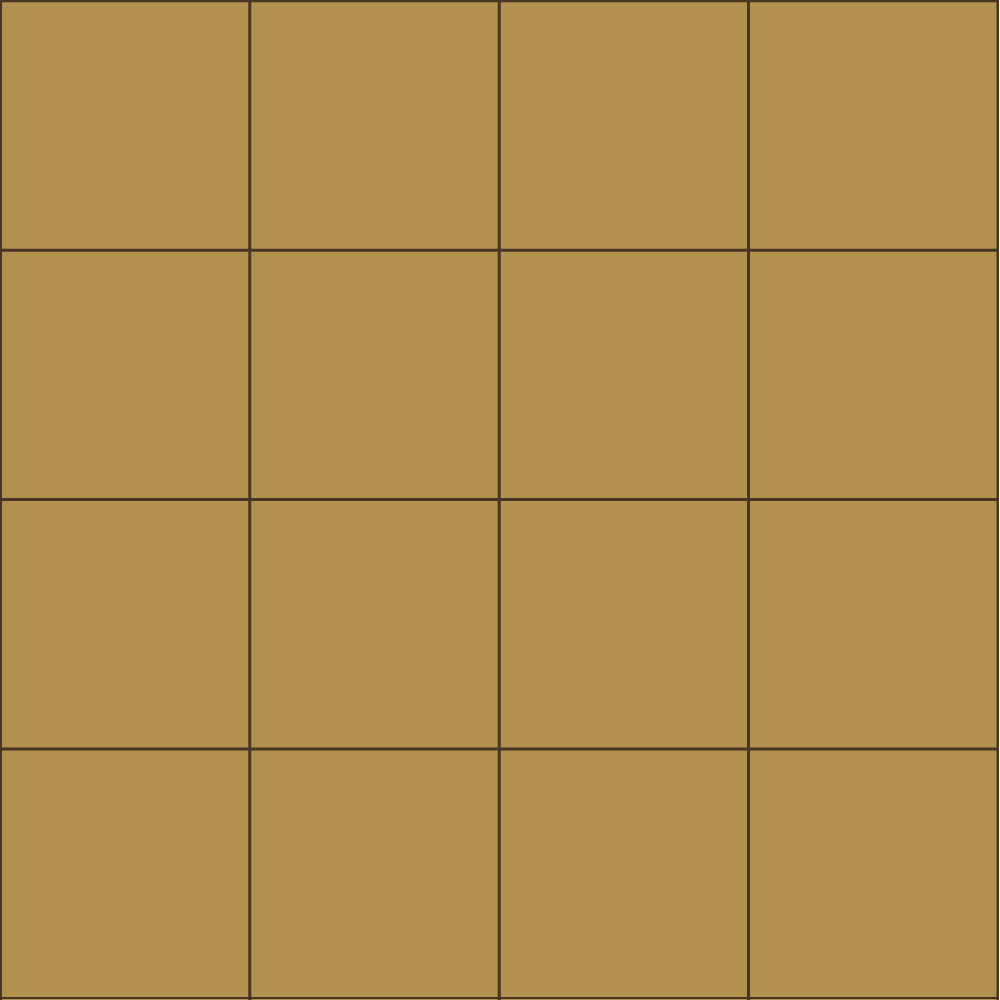 Фальш-квадрат плитка-модуль горчичный (015) 60х60, Keramark (Керамарк)