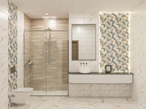 Коллекция плитки Калакатта Айвори (Calacatta Ivori) 20,1х50,5, Azori (Азори)