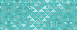 587102002 Vela (Вела) Tiffani Confetti бирюзовый декор 20,1х50,5, Azori