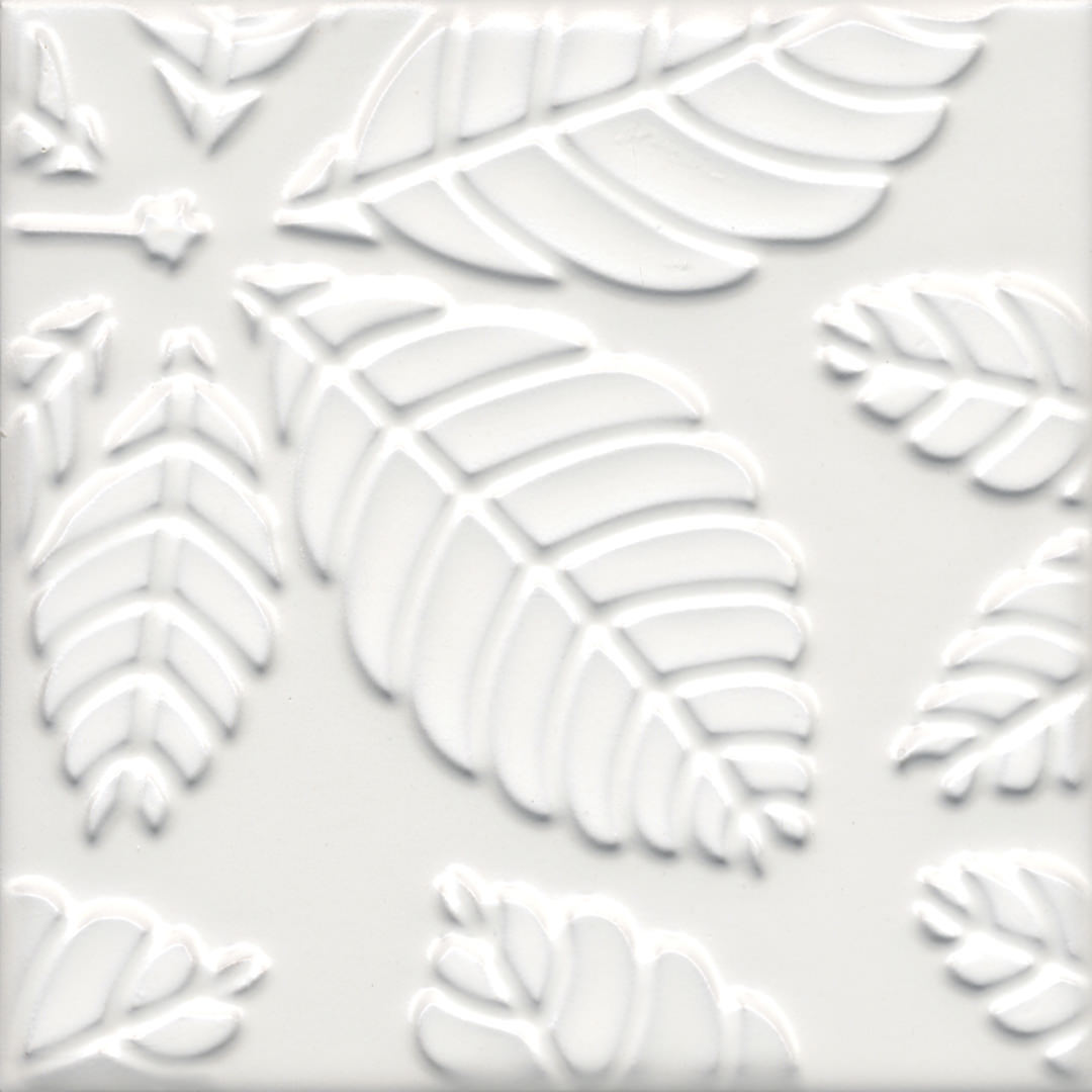 Декор KMD2SFB001BN Агдаль 1 белый матовый структура 15x15x0,9, Kerama Marazzi (Керама Марацци)