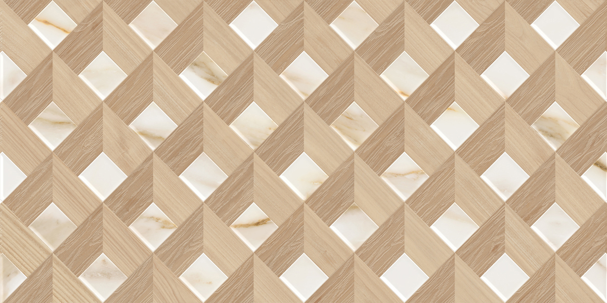 Плитка 508561101 Rustic (Рустик) Trellis бежевый 31,5х63, Azori (Азори)