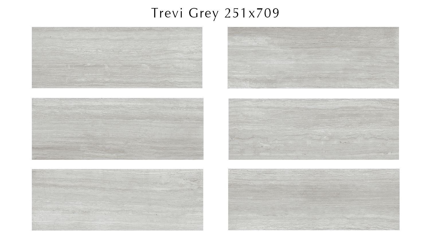 507671201 Trevi (Трéви) Grey плитка для стен 25,1х70,9, Eletto (Azori)