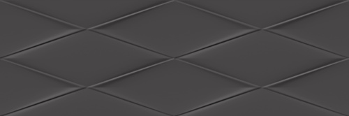 Плитка для стен VGU232 Vegas черная рельеф 25х75, Cersanit