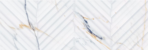 Плитка 509241101 Calacatta Fantasy (Калакáтта Фэ́нтэзи) Struttura Linea 24,2х70, Eletto Ceramica (Элетто Керамика)