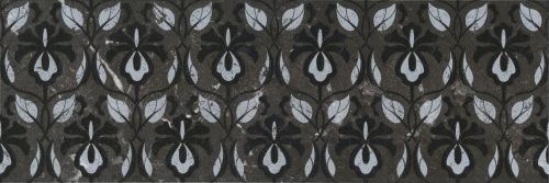 Декор KMD3STA031BR Тубкаль чёрный глянцевый обрезной 30x89,5x0,9, Kerama Marazzi (Керама Марацци)