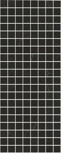 Декор MM7204 Алькала черный мозаичный глянцевый 20x50x0,8, Kerama Marazzi (Керама Марацци)