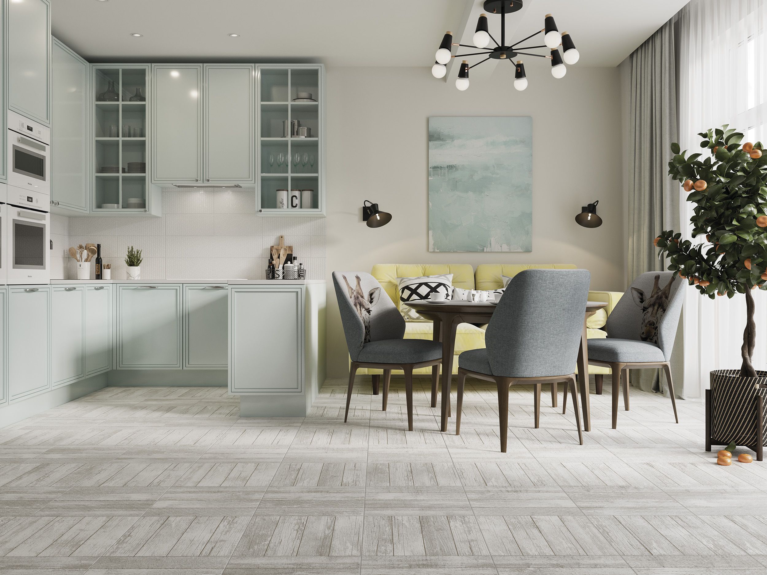 Woodstory 42х42, Cersanit