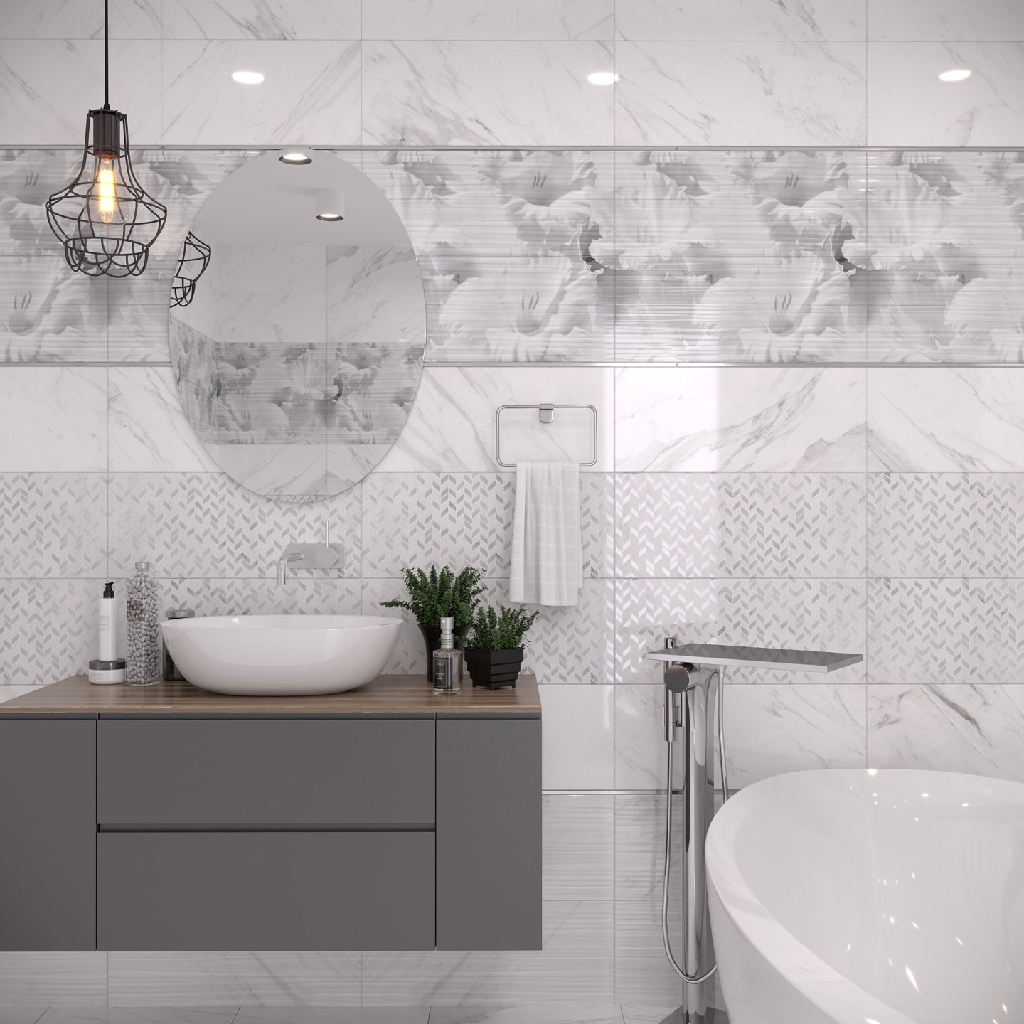  Коллекция плитки и керамогранита Celia (Сэлиа) 25х60, Gracia Ceramica (Грация Керамика)