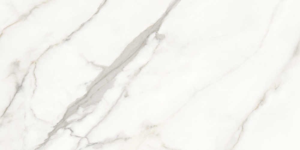 Керамогранит A17121 Futura (Футура) тонкий Gold Venice полированный белый ректификат 60х120, Cersanit