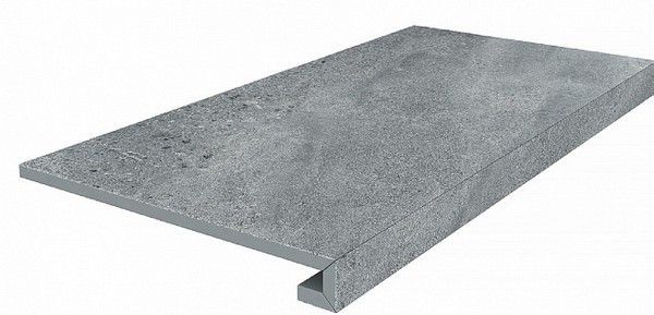 Ступень DD602320R\GCF клееная Про Матрикс серый темный обрезной 33x60x0,9, Kerama Marazzi (Керама Марацци)