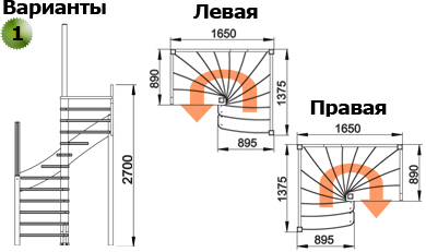 Лестница ЛС-04м П сосна под покраску (4 уп), Profi&Hobby