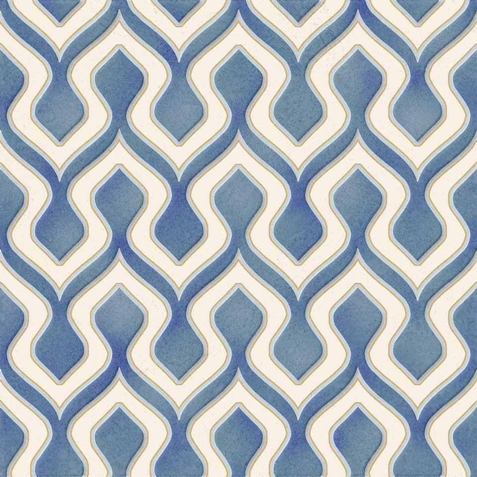 Декор KMD3STA007BN Шавен 1 матовый 20x20x0,69, Kerama Marazzi (Керама Марацци)