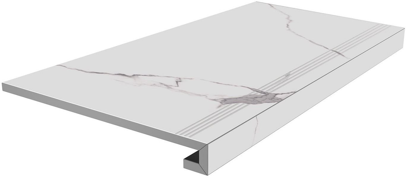 Ступень SG849992R\GCF клееная Монте Тиберио белый лаппатированный 33x80x0,9, Kerama Marazzi (Керама Марацци)