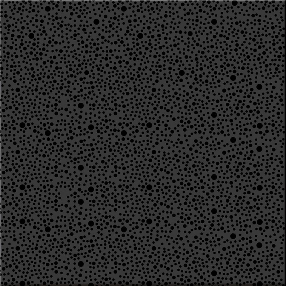 502203002 Дефиле Неро черный плитка д/пола 42х42, Azori