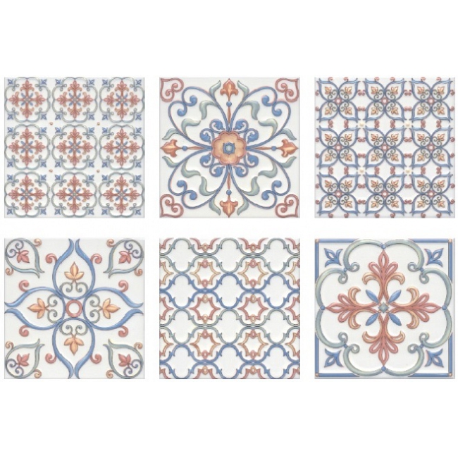 Плитка 5227 Суррей глянцевый 20x20x0,83, Kerama Marazzi (Керама Марацци)