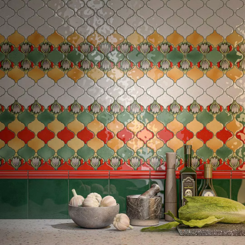 Коллекция плитки Арабески Тоскана 6,5х6,5, Kerama Marazzi (Керама Марацци)