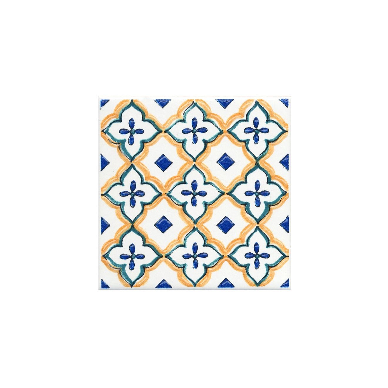 Вставка STG\A491\1146H Капри майолика  9,8x9,8x0,7, Kerama Marazzi (Керама Марацци)