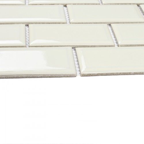 Brick White мозаика керамогранитная 28,75х29,2, Bonaparte (Бонапарт)