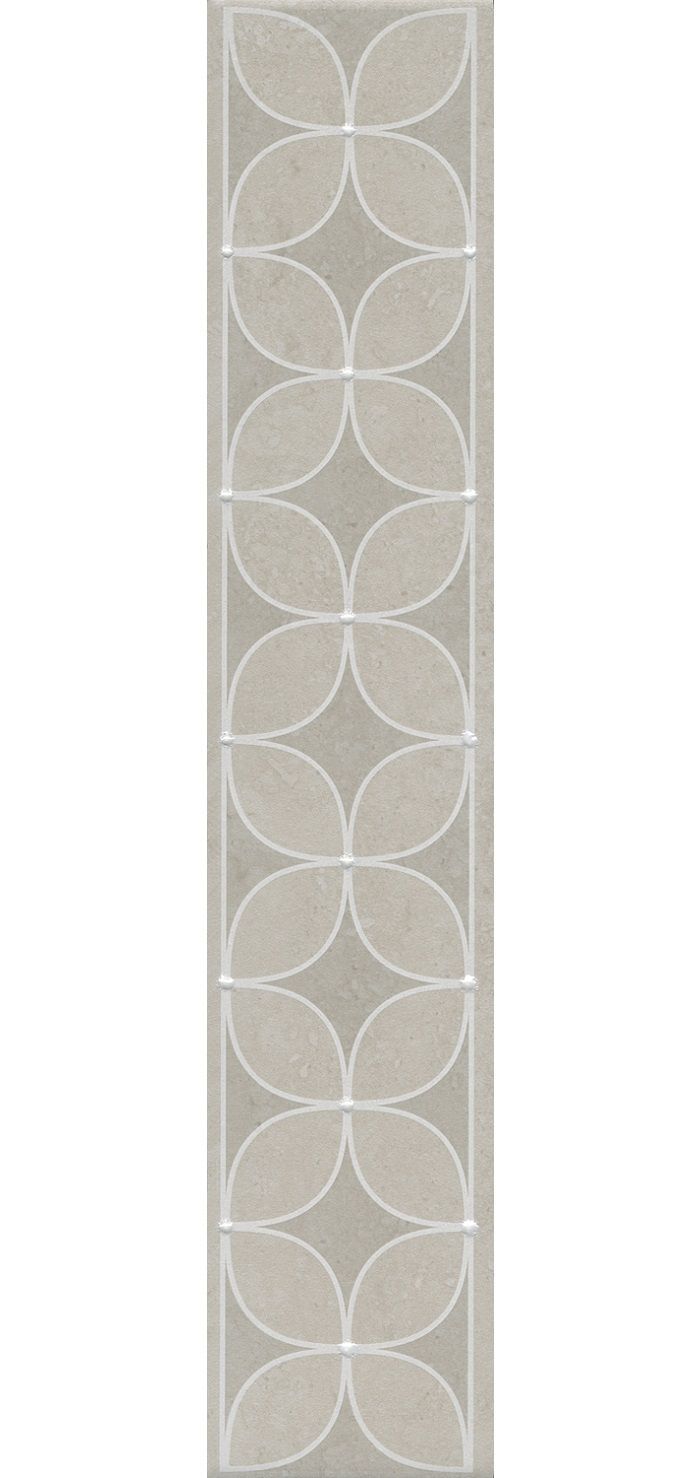 Бордюр AZ\A012\SG1712 Туф бежевый светлый матовый 40,2x7,7x0,8, Kerama Marazzi (Керама Марацци)