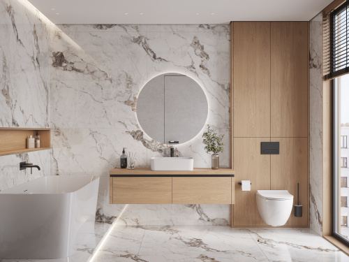 Коллекция керамогранита Crema (Крема) 60х120, Cersanit