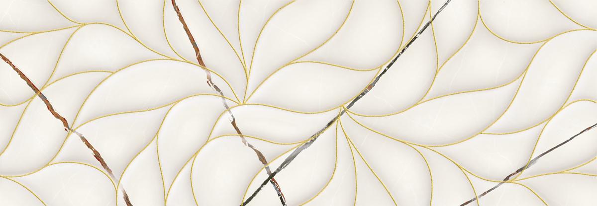 Декор 588152001 Bianco Covelano (Бья́нко Ковеллáно) Struttura 24,2х70, Eletto Ceramica (Элетто Керамика)