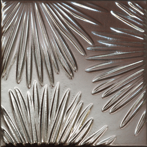 Декор KMD2SFE003BN Агдаль 4 металл глянцевый структура 15x15x0,9, Kerama Marazzi (Керама Марацци)