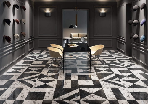 Коллекция керамогранита Бьянко Неро 60х119,5, Kerama Marazzi (Керама Марацци)