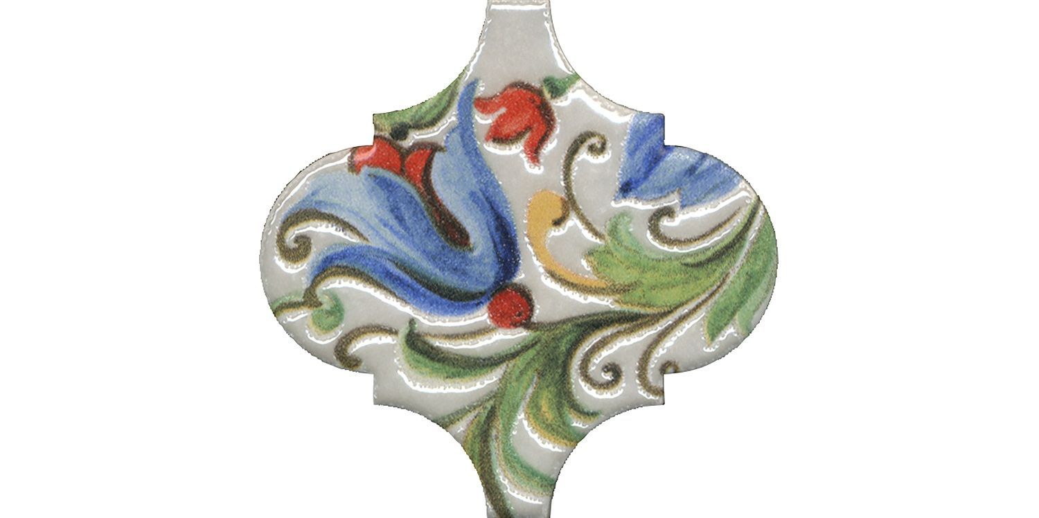 Декор VT\A579\65000 Арабески Тоскана 3 глянцевый 6,5x6,5x0,7, Kerama Marazzi (Керама Марацци)