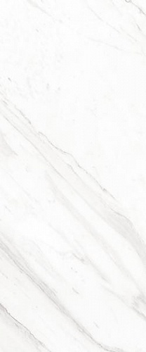 10100001221 Scarlett white wall 01 матовая плитка для стен 25х60, Gracia Ceramica